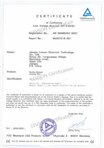 LEVSON Heating Film CE cert
